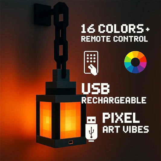 Pixel Glow Lantern Light